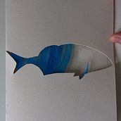 Leporello acquatico . % francescalanzarini tarafından hazırlanan Güzel sanatlar, Geleneksel illüstras, Ve on projesi - 02.14.2023