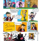 Encargos. Comic e Ilustração tradicional projeto de Francisco Plaza Bolaños - 18.02.2023