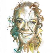 My project for course: Experimental Portraiture with Ink, Tea and Alcohol Ein Projekt aus dem Bereich Bildende Künste, Malerei, Zeichnung und Illustration mit Tinte von genebinche - 18.02.2023