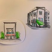 Desenho arquitetônico expressivo  Ein Projekt aus dem Bereich Skizzenentwurf, Zeichnung und Architektonische Illustration von anabeatriz_rabelo2005 - 18.02.2023