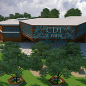 Centro de Desarrollo Inicial . Een project van Architectuur van Vanesa Carpio - 18.02.2023