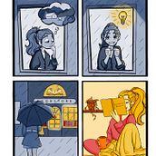 Finding Happiness. Un progetto di Illustrazione tradizionale di Daphne - 19.02.2023