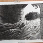 My project for course: Drawing From Imagination with Graphite and Charcoal . Traditional illustration, Fine Arts, Pencil Drawing, Drawing, Artistic Drawing, and Figure Drawing project by a_r_h - 02.19.2023