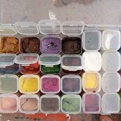 Mi proyecto del curso: Elaboración de acuarelas artesanales. Arts, Crafts, Fine Arts, Painting, Watercolor Painting, DIY, and Color Theor project by Rachell Gabriela Macias Garay - 02.19.2023