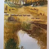 Mi proyecto del curso: Paisajes naturales en acuarela . % anaperezolleros tarafından hazırlanan Güzel sanatlar, Tablo, Sulubo, Ve a Resim projesi - 02.19.2023