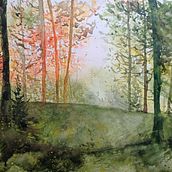 My project for course: Dreamy Watercolor Landscapes: Paint with Light. Painting, and Watercolor Painting project by Anna Wozniak - 02.19.2023