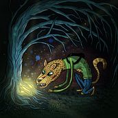 My project for course: Illustrating Fantastical Animals with Procreate. Traditional illustration, Character Design, Drawing, Digital Illustration, Stor, telling, and Narrative project by Jojo Falk - 02.19.2023