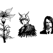 Mi proyecto del curso: Diseño de tatuajes Blackwork- ig: @eviljar.art . Traditional illustration, Digital Illustration, and Tattoo Design project by Diego Jara C. - 02.20.2023