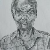 My project for course: Realistic Portrait with Graphite Pencil. Traditional illustration, Fine Arts, Sketching, Pencil Drawing, Drawing, Portrait Drawing, Realistic Drawing, Artistic Drawing, and Figure Drawing project by divya karthikeyan - 02.20.2023