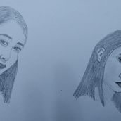 Mi proyecto del curso: Sketchbook de retrato: explora el rostro humano. Sketching, Drawing, Portrait Drawing, Artistic Drawing, and Sketchbook project by Mario Salas - 02.20.2023