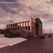Performing and Creative Arts Centre. Architecture, Design, Traditional illustration, Portfolio Development, and Architectural Illustration project by Navish Dissanayake - 05.29.2022