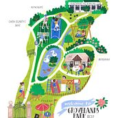 Illustrated Map. Un progetto di Illustrazione tradizionale di Jo Hellerman - 20.02.2023