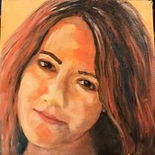 My project for course: Portrait Painting with Oil: Explore Light and Shade. Un progetto di Belle arti, Pittura e Pittura ad olio di Zsuzsanna Toth - 20.02.2023
