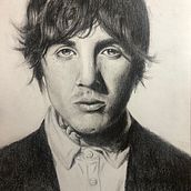 Mi proyecto del curso: Retrato realista con lápiz de grafito. Traditional illustration, Fine Arts, Sketching, Pencil Drawing, Drawing, Portrait Drawing, Realistic Drawing, Artistic Drawing, and Figure Drawing project by Mariana Lopez - 02.20.2023