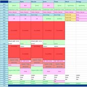 Mi proyecto del curso: Organización de agenda: gestiona tu tiempo y energía. Un progetto di Consulenza creativa, Gestione progetti di design, Marketing, Management e produttività di Laura Bogado - 16.02.2023