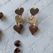 ''Caffeine'' Polymer Clay Earrings. Un progetto di Design di gioielli di Marie-Eve Corriveau - 20.02.2023