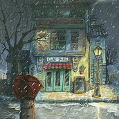 La nostalgia de Julia.. Un progetto di Bozzetti, Disegno, Illustrazione digitale, Illustrazione architettonica e Narrativa di Isaac Martin Castro - 20.02.2023