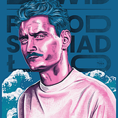 My project for course: Portrait Illustration Techniques with Illustrator and Photoshop . % Dominika Byczkowska tarafından hazırlanan Geleneksel illüstras, on, Dijital İllüstras, Ve on projesi - 02.20.2023