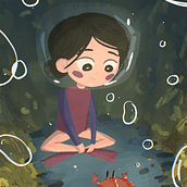 The crab. Un proyecto de Concept Art e Ilustración tradicional de Fer Landa - 21.02.2023