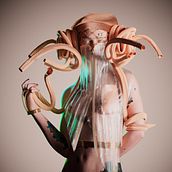 Re-Veil . Design vestimentar, design 3D, modelare 3D și design de caractere 3D de Susanne Vos - 02.21.2023