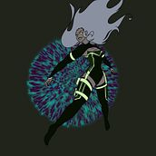 Super Anti-Matter Hero. Un progetto di Illustrazione tradizionale, Character design, Fumetto, Creatività, Disegno e Illustrazione digitale di Alexis Stepp - 21.07.2022