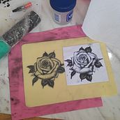 Mi proyecto del curso: Tatuaje botánico con puntillismo. Traditional illustration, Tattoo Design, and Botanical Illustration project by jefferson millan - 02.22.2023