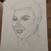 Kamil . % Agnieszka Wiktoruk tarafından hazırlanan Kalem Çizimi projesi - 02.22.2023