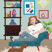 Mi proyecto del curso: Ilustración digital colorida en Procreate. Traditional illustration, Drawing, Digital Illustration, and Digital Drawing project by Miriam Ruiz - 02.22.2022