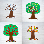Educational play mat for children "Seasons". Sewing, and Creating with Kids project by Iryna Rozdobudko - 02.22.2023