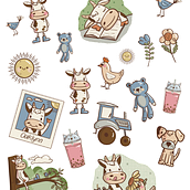 My project for Kawaii Illustration: Create Charming Characters. Traditional illustration, Character Design, and Manga project by jodewley42 - 02.21.2023