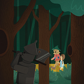 Wizard of Oz Illustrations. Un proyecto de Ilustración tradicional, Bocetado, Ilustración digital, Gestión del Portafolio, Ilustración infantil, Narrativa e Ilustración editorial de Grace Hanger - 22.02.2023