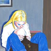 My project for course: Expressive Figure Drawing: Explore Lines, Shapes and Colors. Un progetto di Belle arti, Disegno a matita, Disegno, Disegno di ritratti, Disegno realistico, Disegno anatomico e Pittura gouache di Ilona Vashchyshyn - 22.02.2023