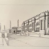 My project for course: Urban Architectural Sketching with Ink. Traditional illustration, Sketching, Drawing, Architectural Illustration & Ink Illustration project by Arne Linder - 02.22.2023