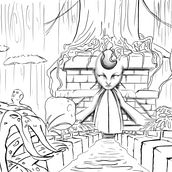 Trabajos en proceso . Concept Art, Traditional illustration, Film, Video, and TV project by María Serrano - 02.22.2023