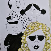 Mi proyecto del curso: Dibujo para principiantes nivel -1 . % Rosmary Pistón tarafından hazırlanan Geleneksel illüstras, Ve on projesi - 02.14.2023