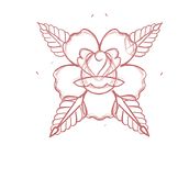 Meu projeto do curso: Design de tatuagens estilo old school no Procreate . Ilustrație tradițională, Desen, Ilustrație digitală și Design tatuaj de Thais Ferreira - 02.23.2023
