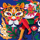 Mi proyecto del curso: Técnicas profesionales de ilustración: del boceto al acabado vectorial. Traditional illustration, Vector Illustration, Drawing, and Digital Illustration project by Aura de Papel - 02.23.2023