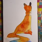 My project for course: Expressive Animal Portraits in Watercolor Ein Projekt aus dem Bereich Traditionelle Illustration, Aquarellmalerei, Realistische Zeichnung und Naturalistische Illustration von Max Linden - 23.02.2023