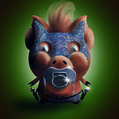 Mi proyecto del curso: Introducción a los NFTs: GREEN PIG. Creative Consulting, Design Management, Creativit, Business, and Digital Illustration project by juan gallego - 02.23.2023
