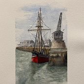 Prácticas de acuarela. Un progetto di Pittura ad acquerello e Disegno di daniel.tome.10 - 23.02.2023