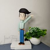 Mi proyecto del curso: Modelado de personajes con pasta de azúcar. Design, Character Design, and DIY project by Jeimi Torres - 02.20.2023