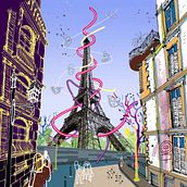 Ilustración arquitectónica: capta la personalidad de una ciudad. Paris. Ein Projekt aus dem Bereich Traditionelle Illustration, Architektur, Zeichnung, Digitale Illustration und Architektonische Illustration von Alba S. Nardelli - 17.02.2023