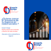 Mi proyecto del curso: Canva de 0 a 100: crea diseños de forma profesional . % Cesarin Terrero Alcantara tarafından hazırlanan Markalaşma ve Kimlik, Grafik Tasarım, Web Tasarımı, Sos, al Med, Ve a Tasarımı projesi - 02.22.2023