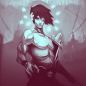 Zagreus (cinematic illustration). Digital Illustration project by mateusvianaart - 02.23.2023