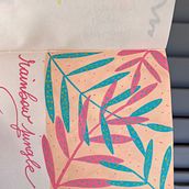 Rainbow jungle . Traditional illustration, Pattern Design, Botanical Illustration, and Sketchbook project by Tatiana Ehresmann - 02.24.2023