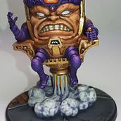 M.O.D.O.K. - Marvel Crisis Protocol. Fine Arts project by Victor Blasco Galan - 03.11.2022