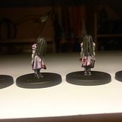 Lobotomy Board Game. Acr, and lic Painting project by Victor Blasco Galan - 02.24.2023