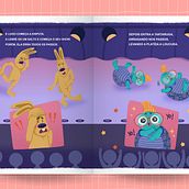 Meu projeto do curso: Ilustração infantil: conte histórias com personagens e cenários. Un projet de Illustration traditionnelle, Conception de personnages, Dessin, Illustration numérique et Illustration jeunesse de Mayara Clementino - 24.02.2023