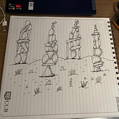 Mi proyecto del curso. Pencil Drawing, Drawing, Creating with Kids, Sketchbook, and Traditional illustration project by david1santos444 - 02.20.2023