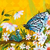 Meu projeto do curso: Animais ilustrados repletos de vida e cor com Photoshop. Een project van Traditionele illustratie y Digitale illustratie van Cristina Lemos - 23.02.2023